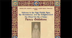 Desktop Screenshot of nancygoldstone.com